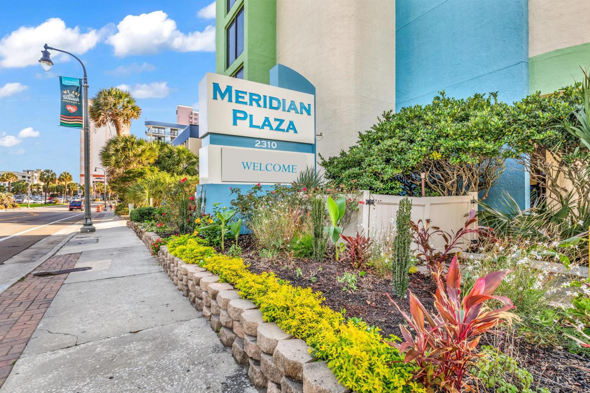 Ocean View Double Suite! Sleeps 4 Meridian Plaza 705 默特尔比奇 外观 照片