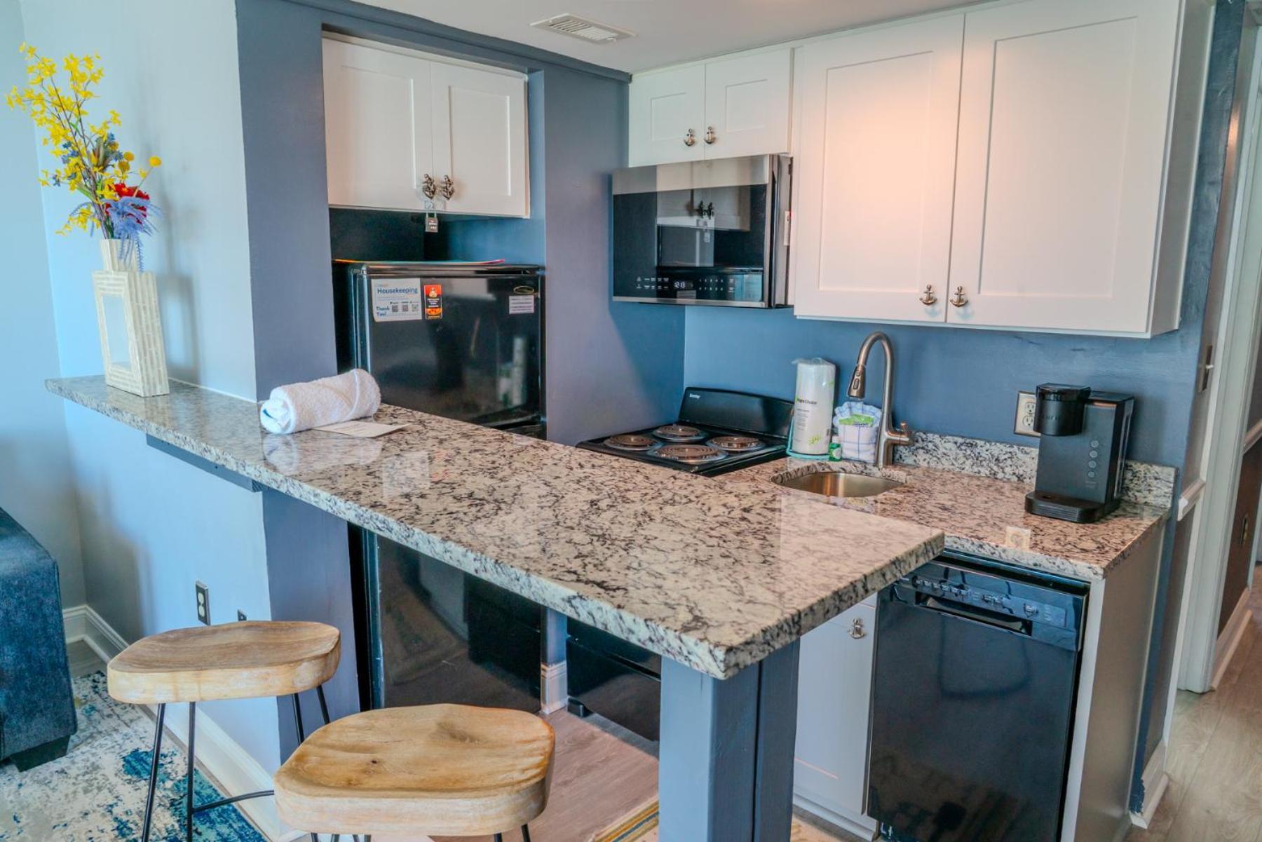 Ocean View Double Suite! Sleeps 4 Meridian Plaza 705 默特尔比奇 外观 照片